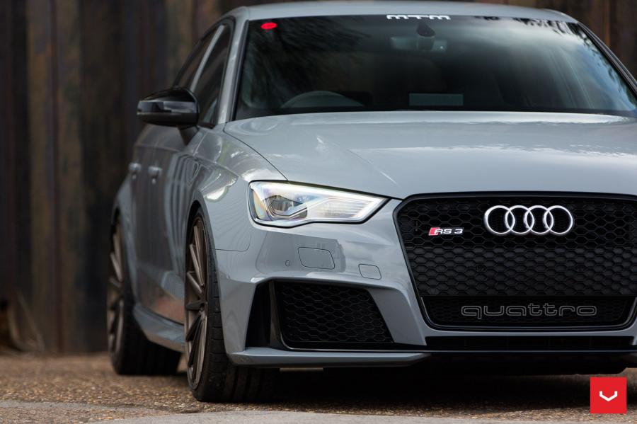 Детали экстерьера Audi RS3 Sportback on Vossen Wheels (VFS2) 2016 года  (фото 27 из 47)
